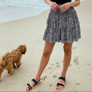 NEVER WORN Anthropologie ruffle skirt